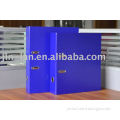 Navy blue color lever arch file